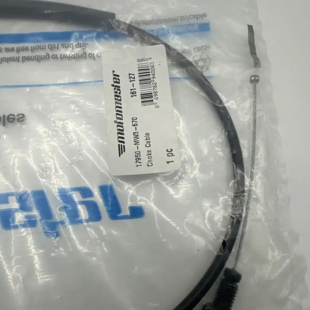 MotoMaster 1 Piece Choke Cable 161-127 NEW 17950-MW3-670